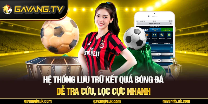 Hệ thống lưu trữ KQBD cực kì chi tiết